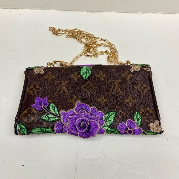 Louis Vuitton Brown Mono Long Wallet Crossbody (TH0011) - Picture 9 of 15